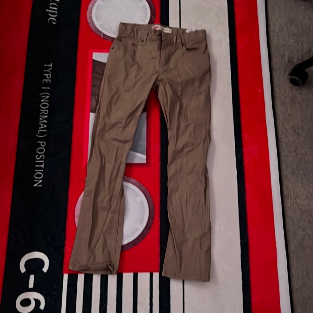 kids levi’s khaki pants 26x26